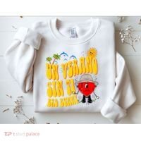 B Bunny Un Verano Sin Ti Latino Sweatshirt thumb 2