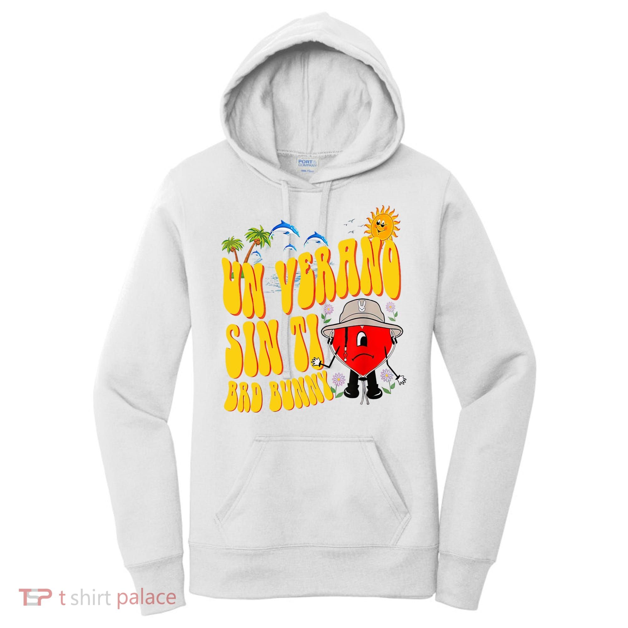 B Bunny Un Verano Sin Ti Latino Women's Hoodie