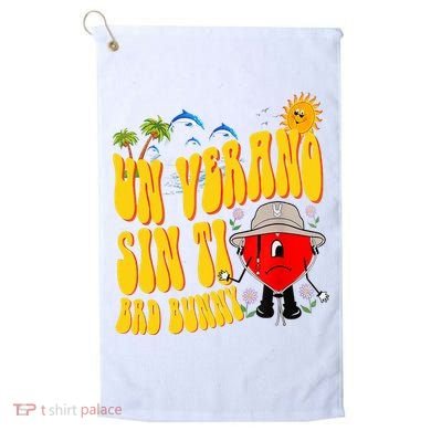 B Bunny Un Verano Sin Ti Latino Golf Towel