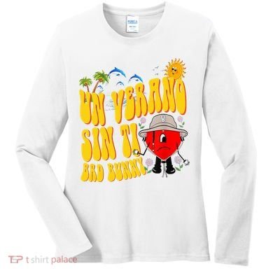 B Bunny Un Verano Sin Ti Latino Women's Long Sleeve Shirt