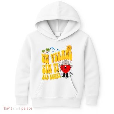 B Bunny Un Verano Sin Ti Latino Kids Hoodie