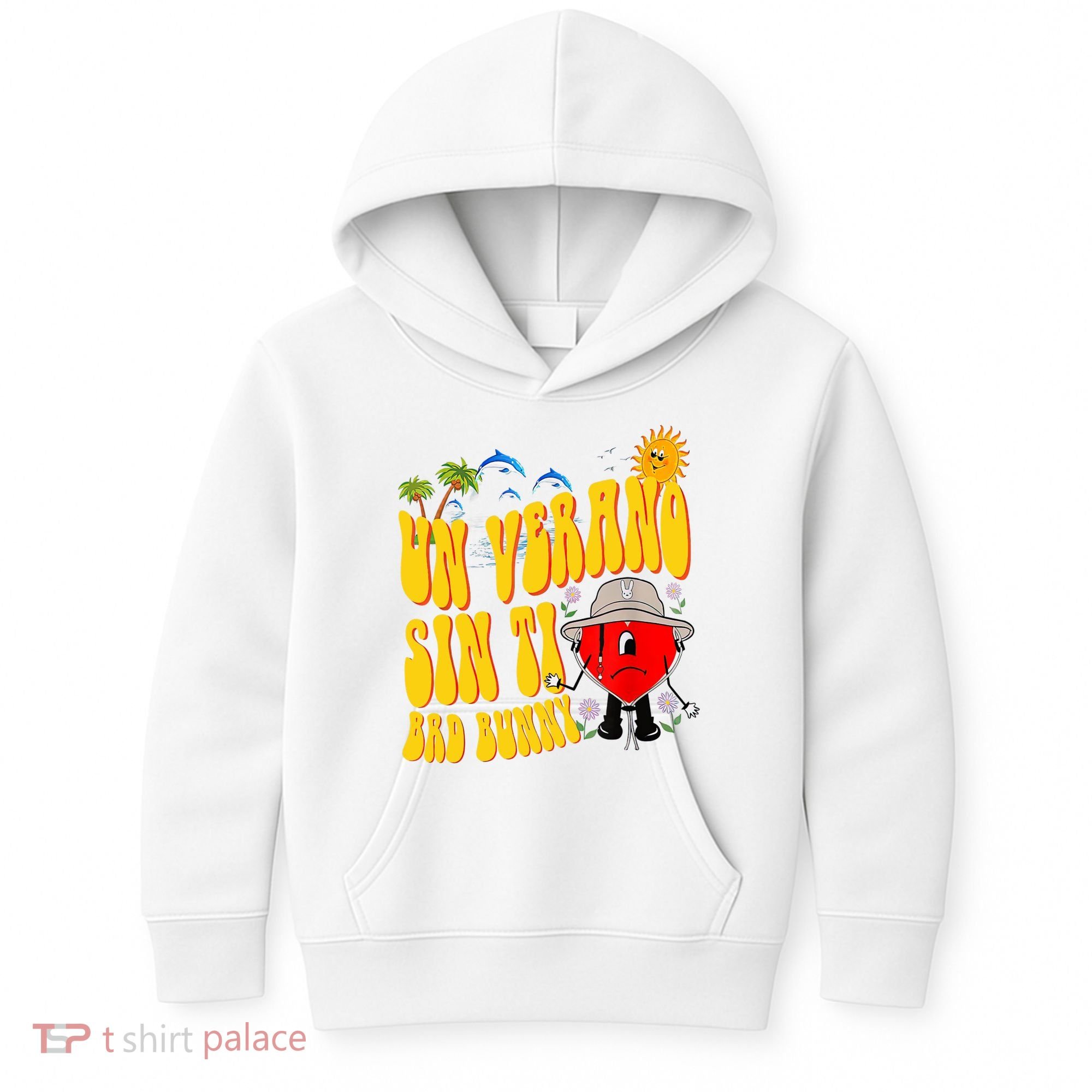 B Bunny Un Verano Sin Ti Latino Kids Hoodie