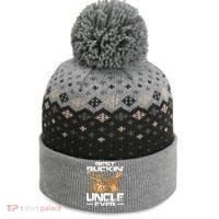 Best Buckin Uncle Ever Deer Hunting Bucking Father Gift The Baniff Cuffed Pom Beanie thumb 0