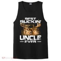 Best Buckin Uncle Ever Deer Hunting Bucking Father Gift PosiCharge Competitor Tank thumb 0