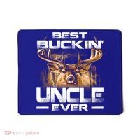Best Buckin Uncle Ever Deer Hunting Bucking Father Gift Mousepad thumb 0