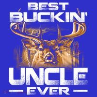 Best Buckin Uncle Ever Deer Hunting Bucking Father Gift Pom Pom 12in Knit Beanie thumb 2
