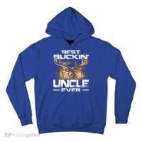 Best Buckin Uncle Ever Deer Hunting Bucking Father Gift Tall Hoodie thumb 0