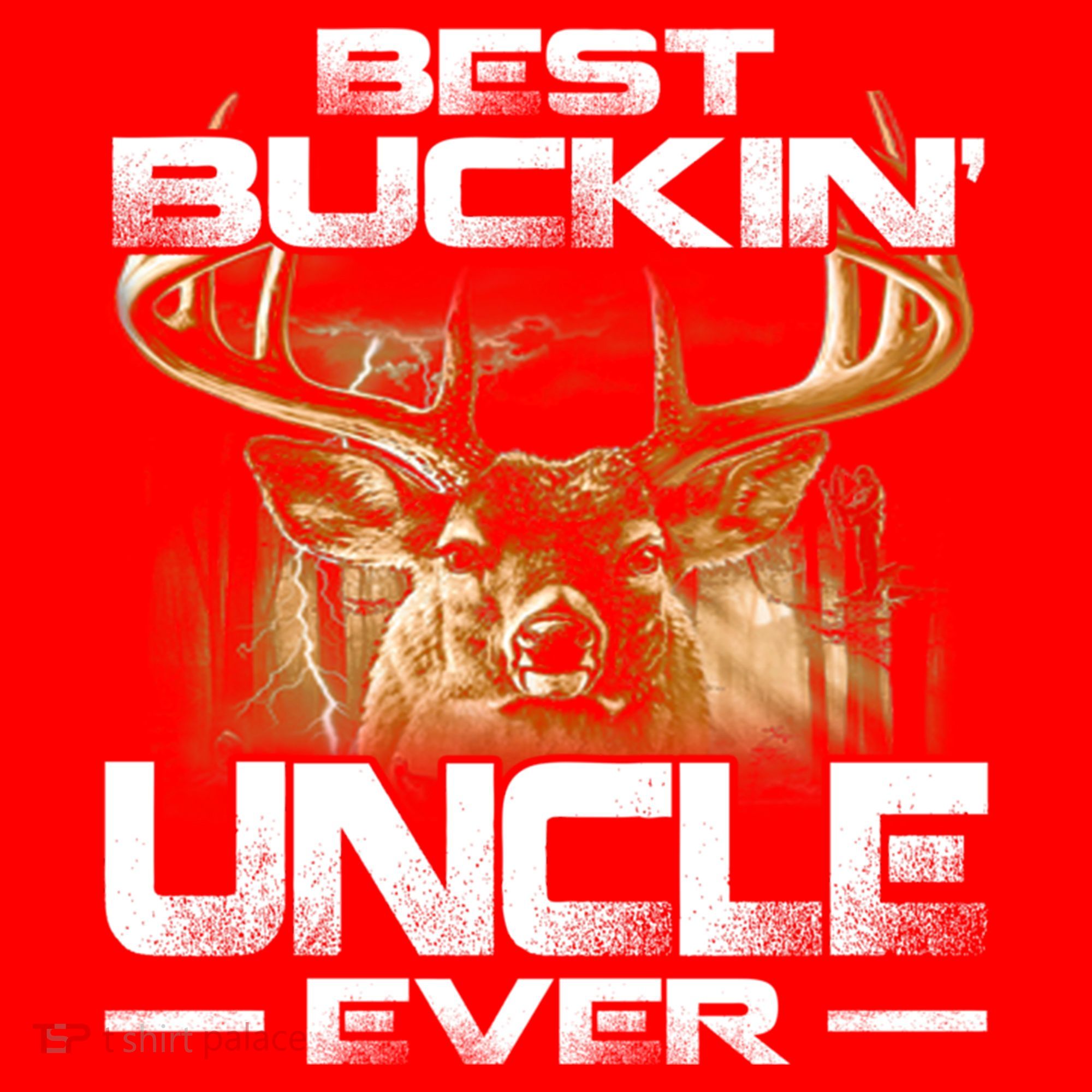 Best Buckin Uncle Ever Deer Hunting Bucking Father Gift Santa Hat