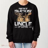 Best Buckin' Uncle Ever Deer Hunting Bucking Father Women's Sweatshirt thumb 0