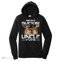Best Buckin' Uncle Ever Deer Hunting Bucking Father Women's Hoodie thumb 0