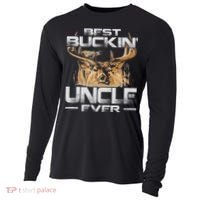 Best Buckin' Uncle Ever Deer Hunting Bucking Father Cooling Performance Long Sleeve Crew thumb 0