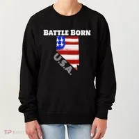 Battle Born Usa Nevada State Women's Sweatshirt thumb 0