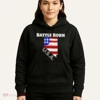 Battle Born Usa Nevada State Hoodie thumb 5