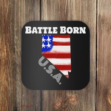 Battle Born Usa Nevada State Coaster