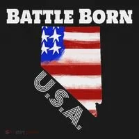 Battle Born Usa Nevada State Women's Hoodie thumb 2