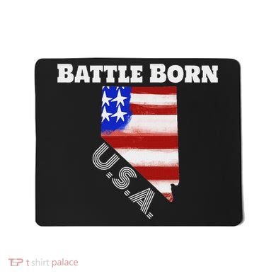 Battle Born Usa Nevada State Mousepad