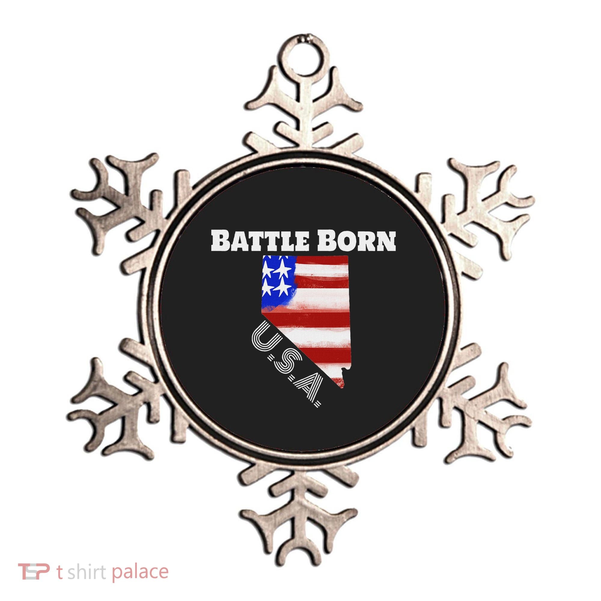 Battle Born Usa Nevada State Ornament
