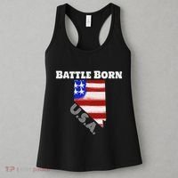 Battle Born Usa Nevada State Women's Tank Top thumb 3