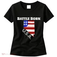 Battle Born Usa Nevada State Women's T-Shirt thumb 0
