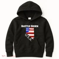 Battle Born Usa Nevada State Kids Hoodie thumb 0