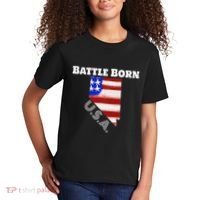 Battle Born Usa Nevada State Kids T-Shirt thumb 2