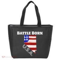 Battle Born Usa Nevada State Tote Bag thumb 0