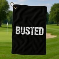 Busted Golf Towel thumb 1