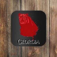 Bulldog/Georgia Coaster thumb 0