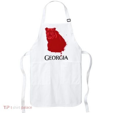 Bulldog/Georgia Apron