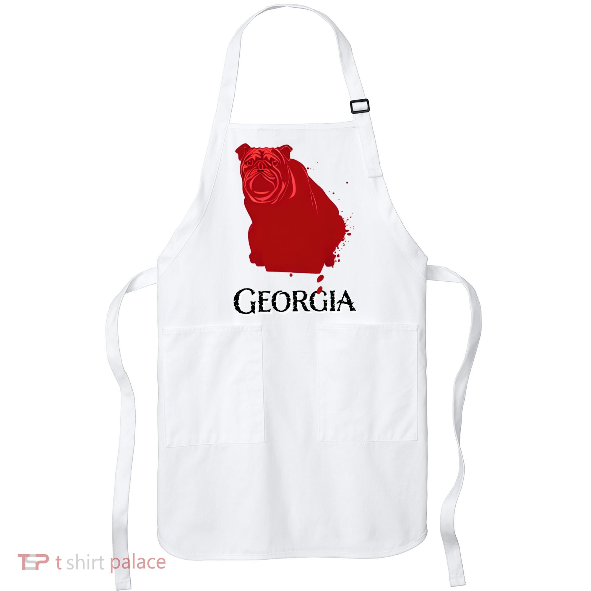 Bulldog/Georgia Apron