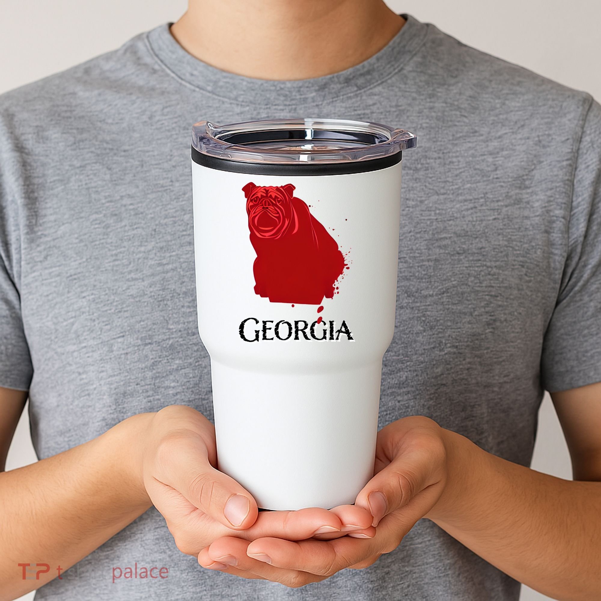 Bulldog/Georgia Tumbler