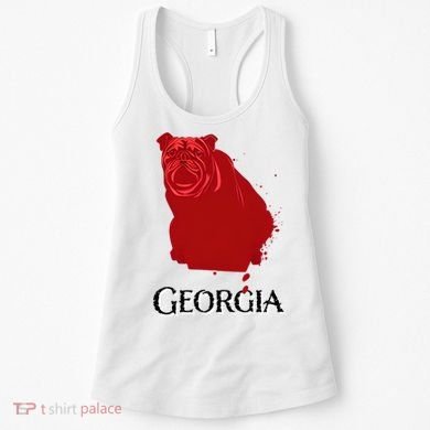 Bulldog/Georgia Women's Tank Top