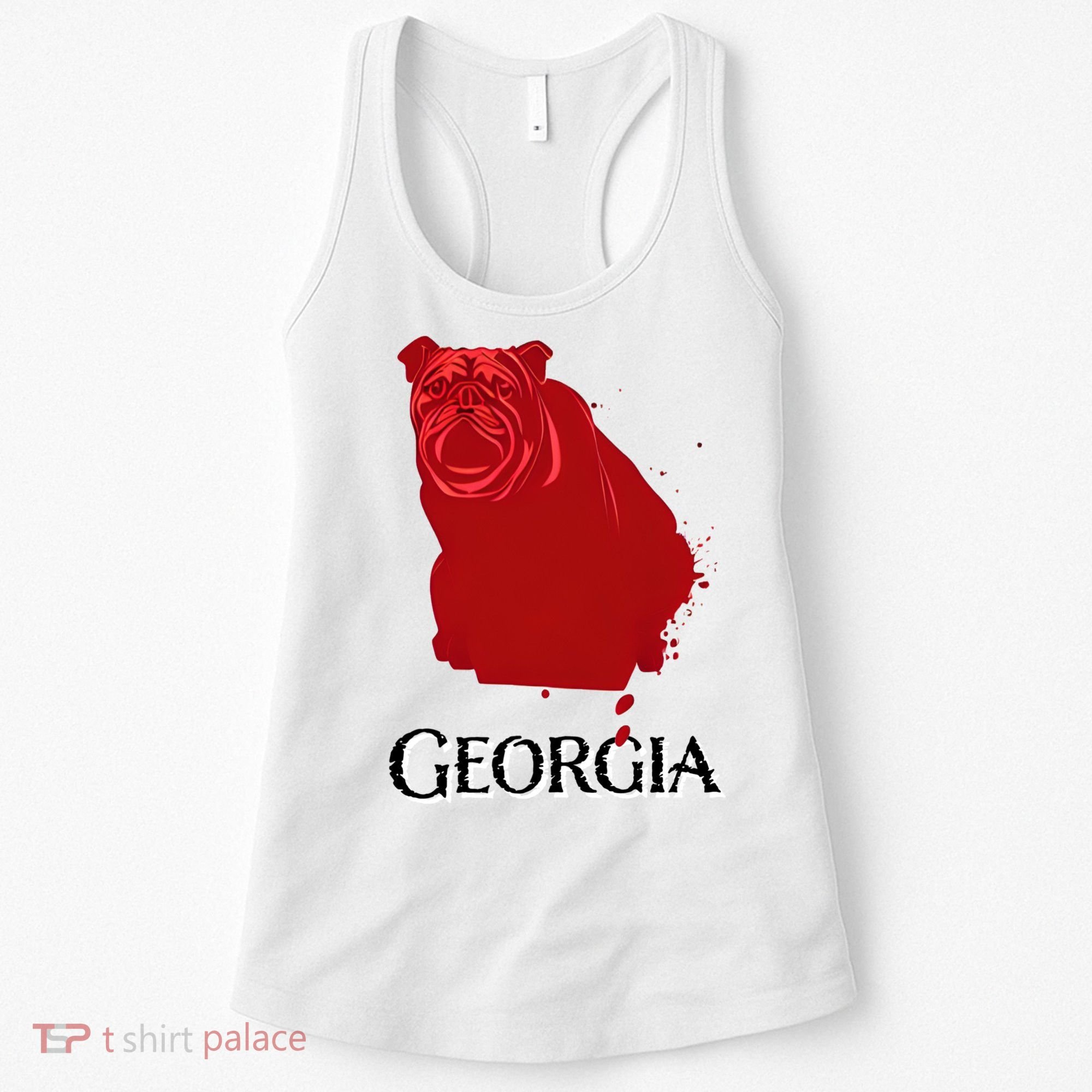 Bulldog/Georgia Women's Tank Top