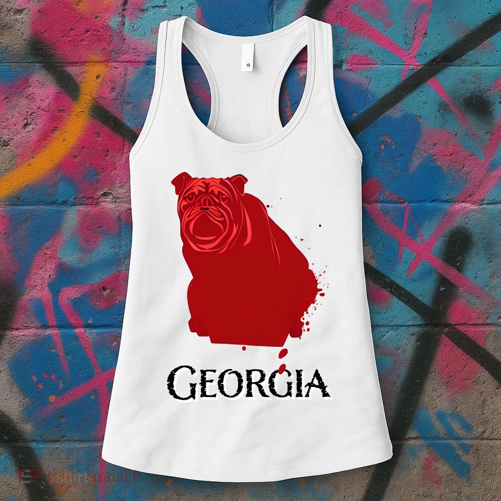 Bulldog/Georgia Women's Tank Top