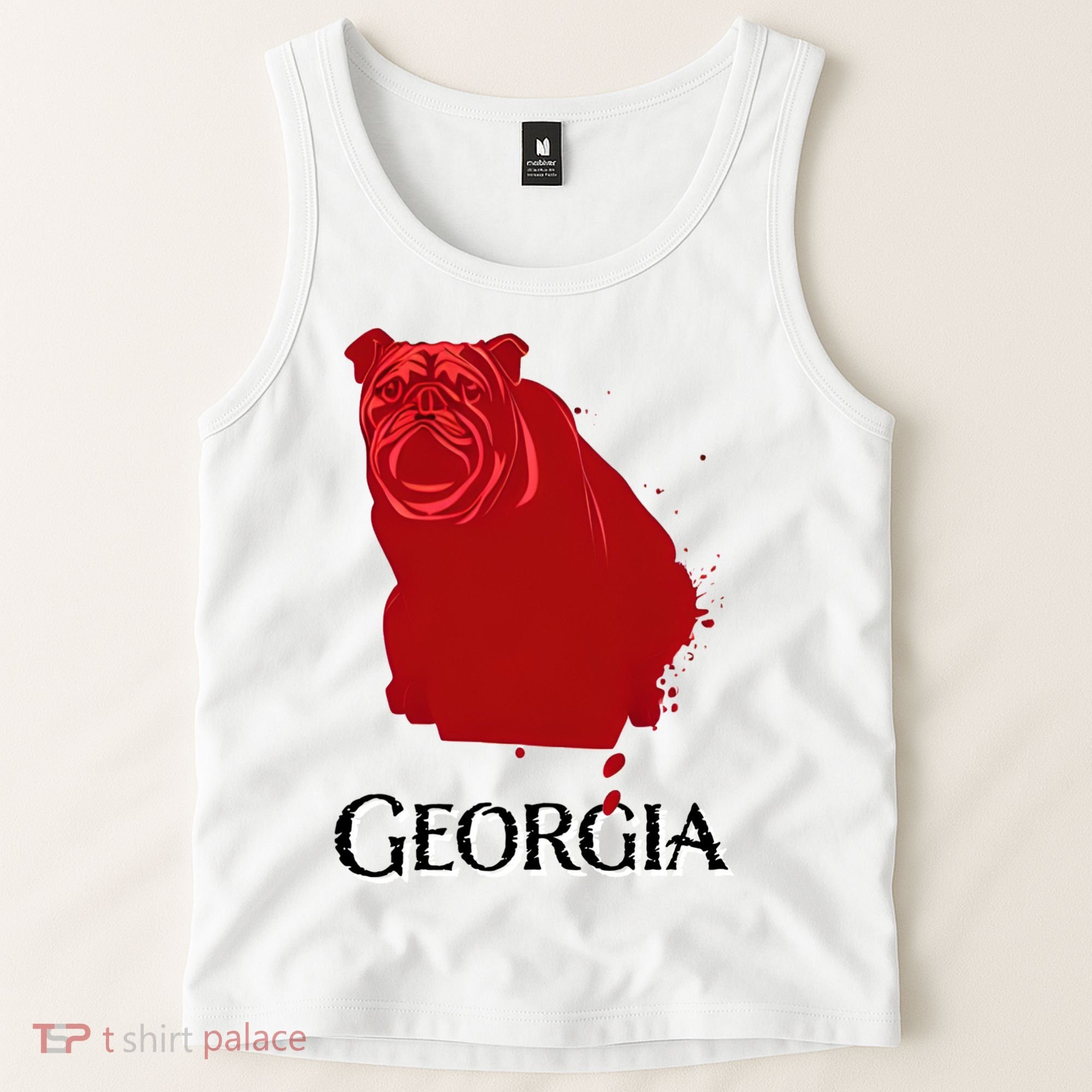 Bulldog/Georgia Tank Top