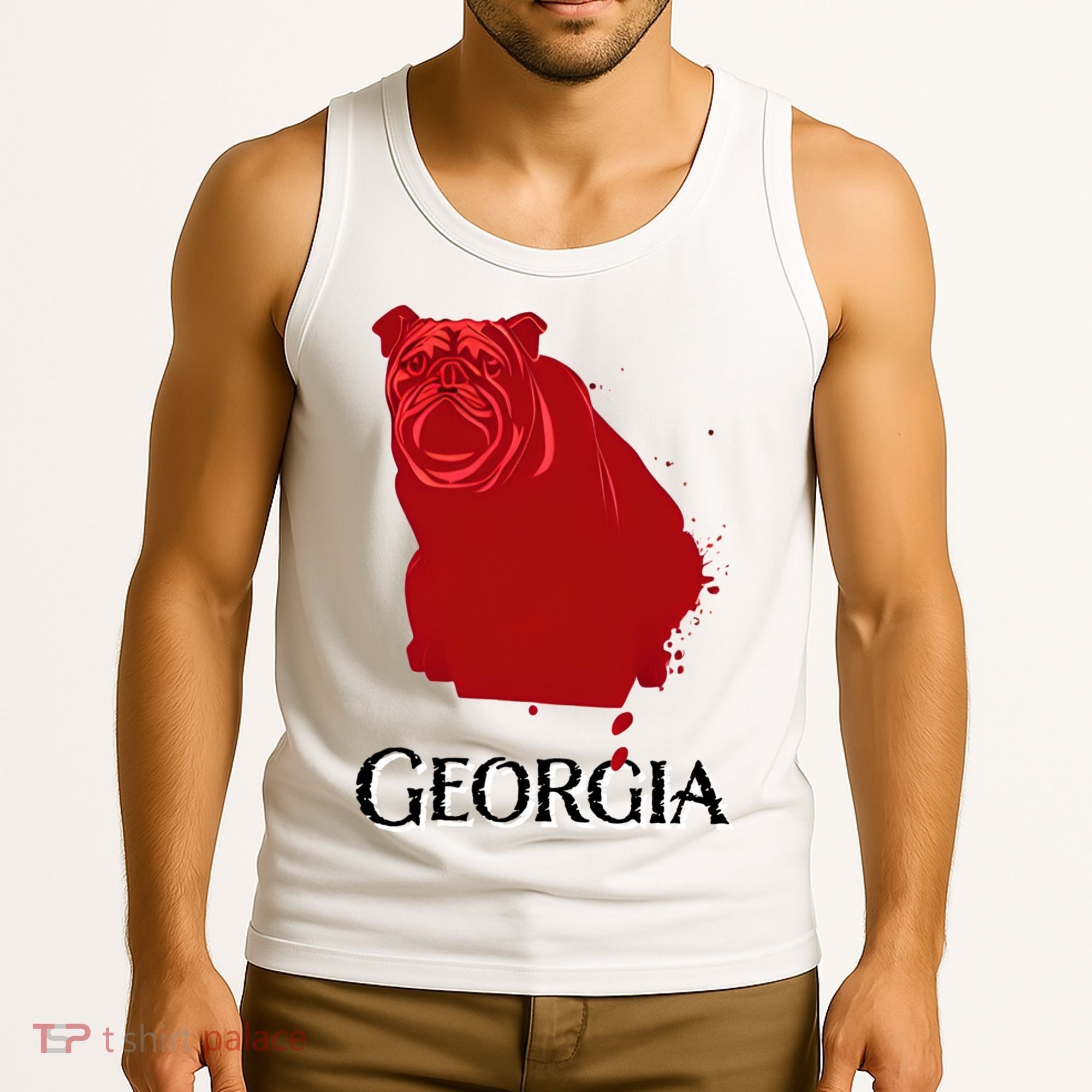 Bulldog/Georgia Tank Top
