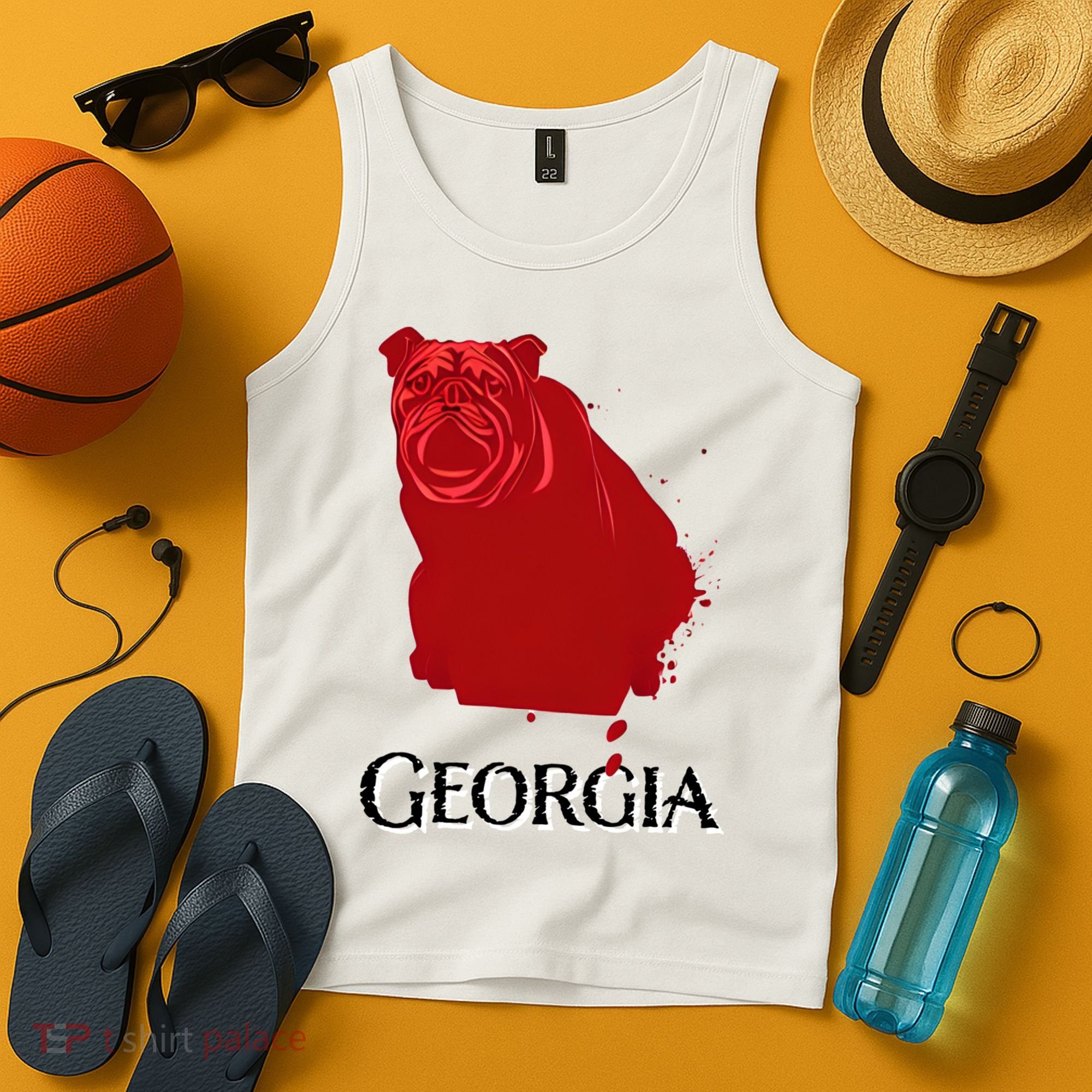 Bulldog/Georgia Tank Top