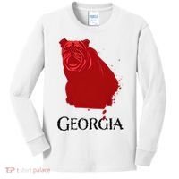 Bulldog/Georgia Kids Long Sleeve Shirt thumb 0
