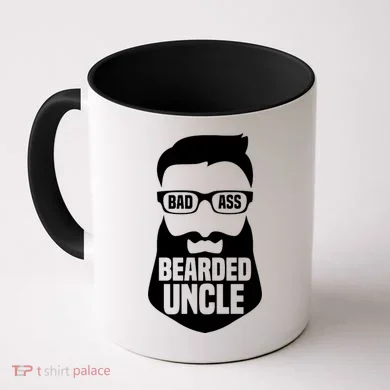 Badass Bearded Uncle Coffee Mug