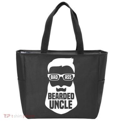 Badass Bearded Uncle Tote Bag