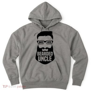 Badass Bearded Uncle Hoodie