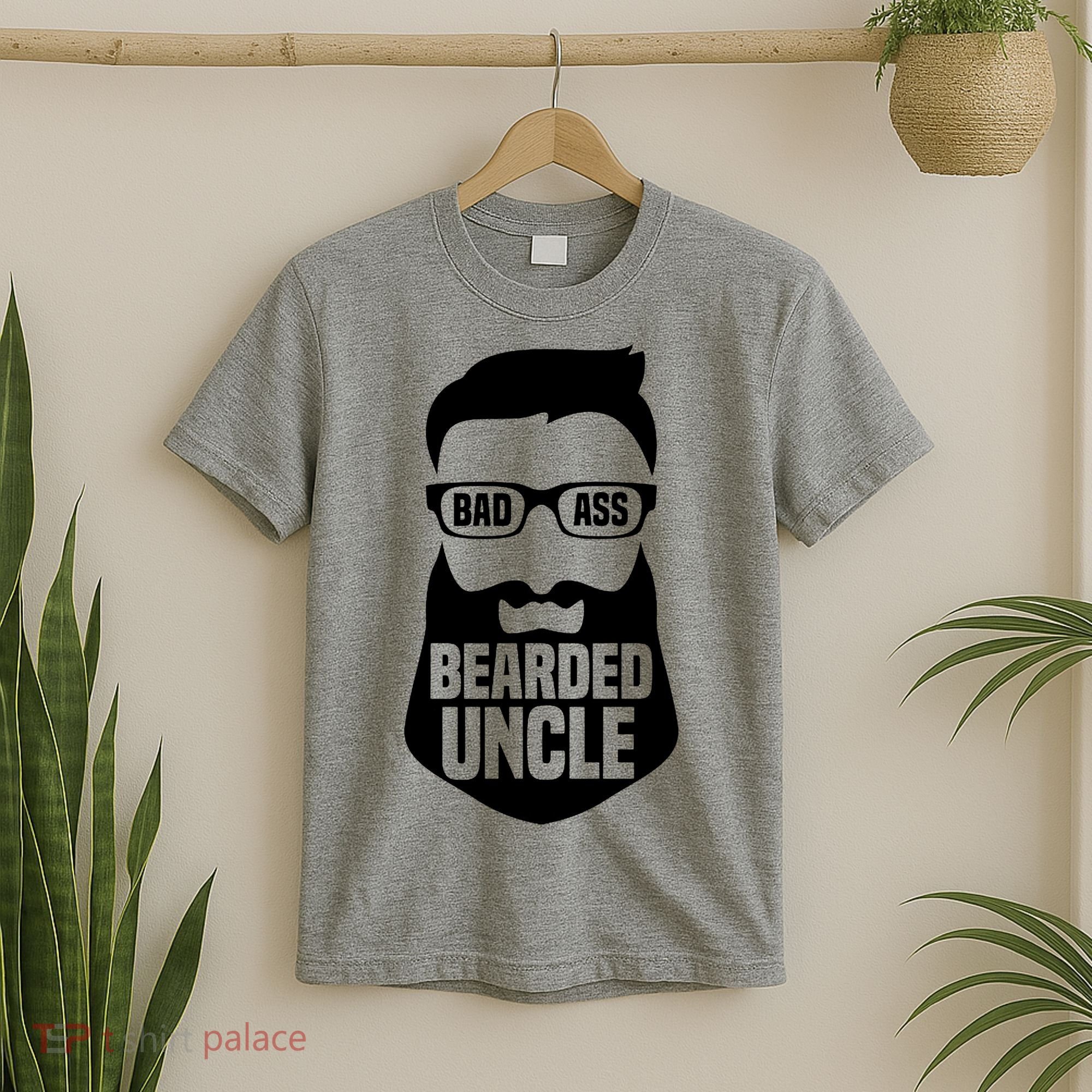 Badass Bearded Uncle T-Shirt