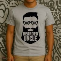 Badass Bearded Uncle T-Shirt thumb 3