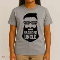 Badass Bearded Uncle T-Shirt thumb 4