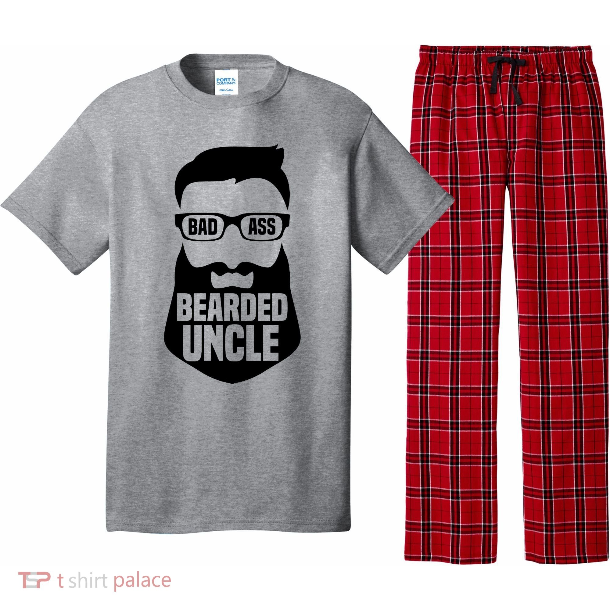 Badass Bearded Uncle Pajama Set