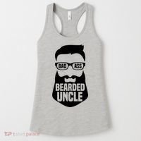 Badass Bearded Uncle Women's Tank Top thumb 0