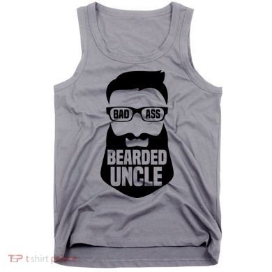 Badass Bearded Uncle Tank Top