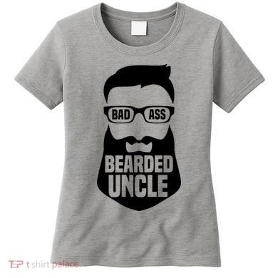 Badass Bearded Uncle Women's T-Shirt