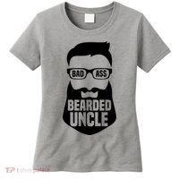 Badass Bearded Uncle Women's T-Shirt thumb 0