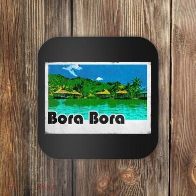 Bora Bora Vintage Coaster